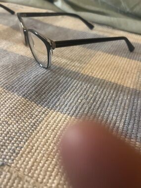 canny vision  alice Men's Black Rectangular Eyeglass Frames - Classic Style